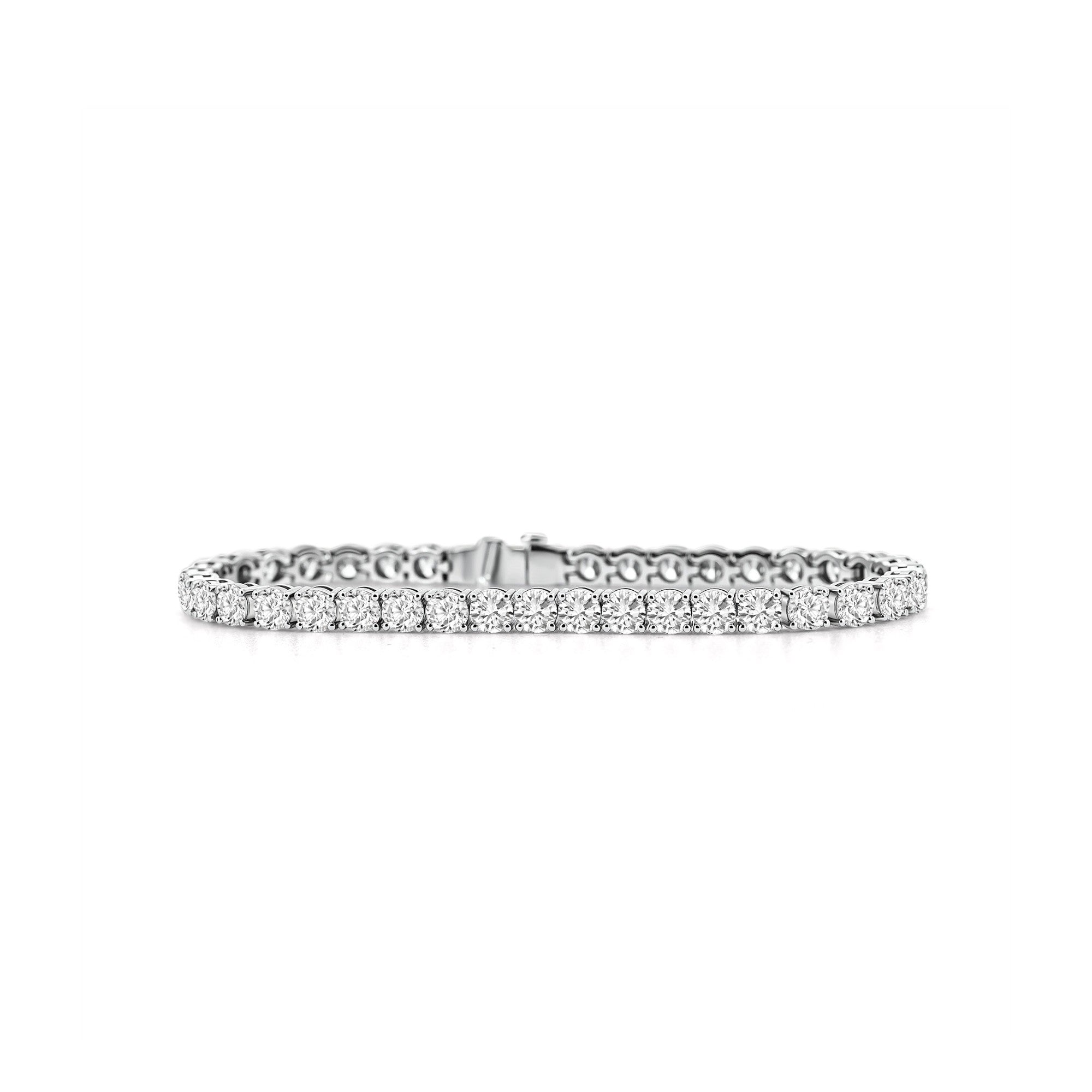 Round Brilliant Tennis Bracelet 0.2cteach