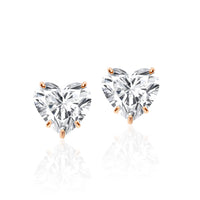 Heart Stud Earrings
