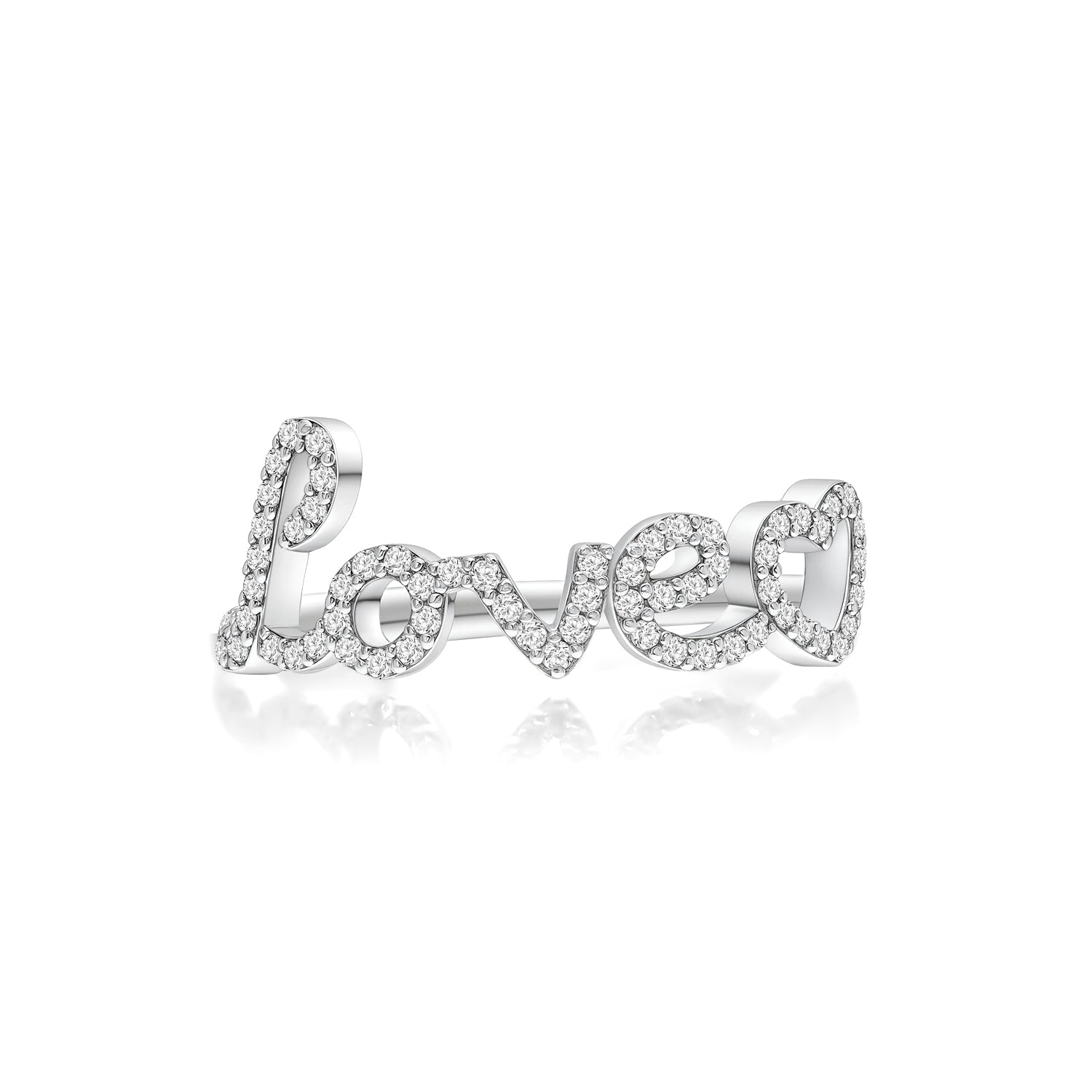 LOVE Pave Ring