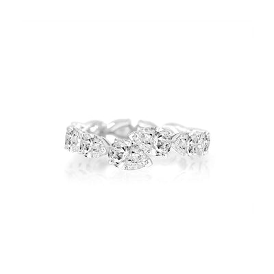 Pear Shape  Eternity Ring