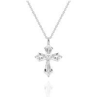 Torapezoide cross Necklace
