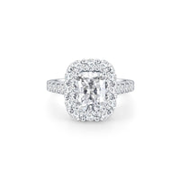 Cushion Halo Ring
