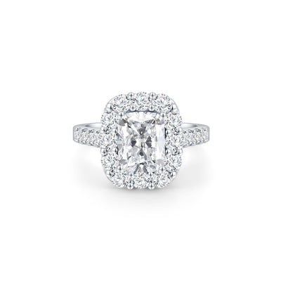 Cushion Halo Ring