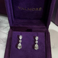 Triple Pear Drop Earrings