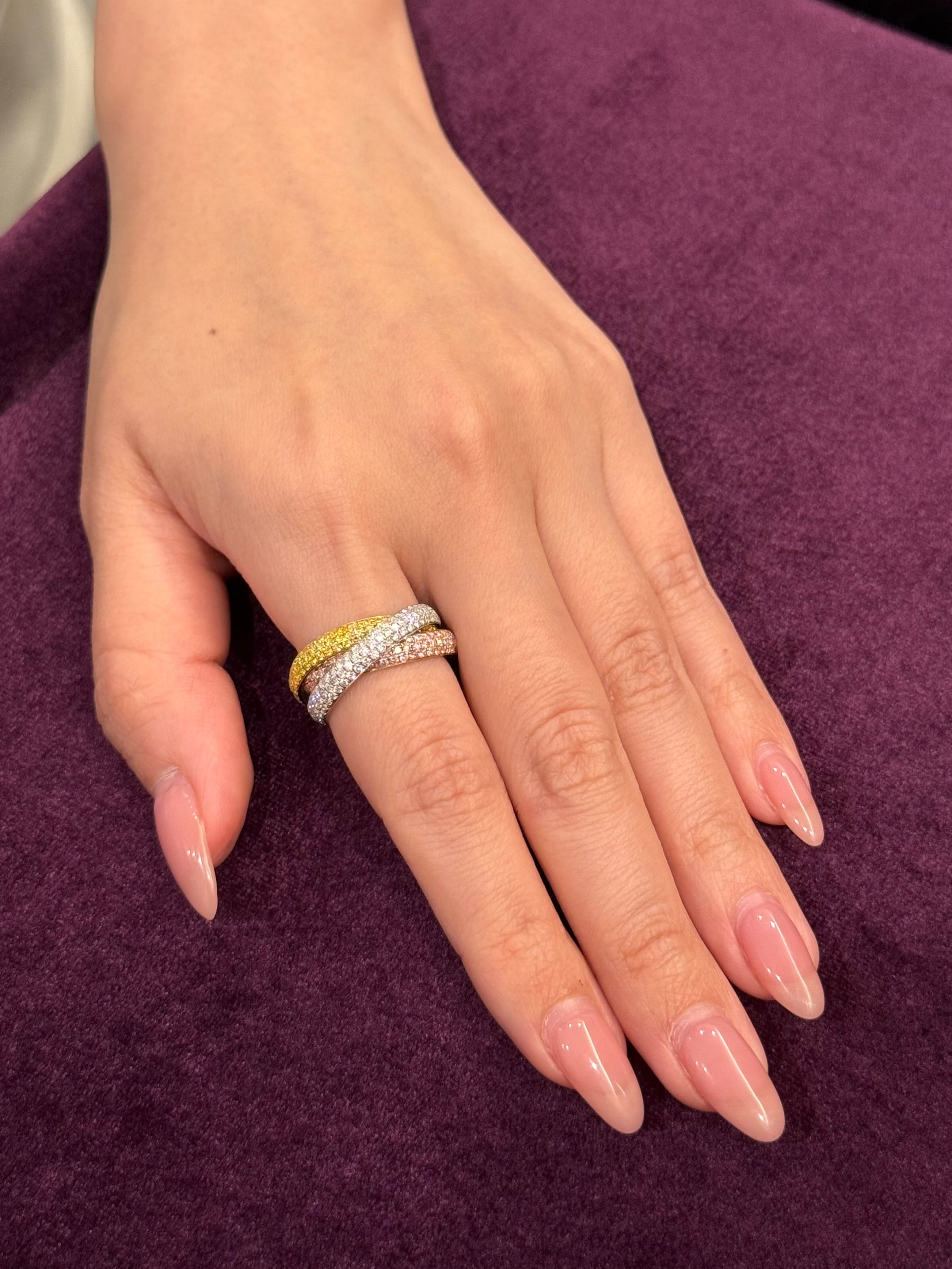 VALMORÉ Trinity Pavering  (white/pink/yellow)