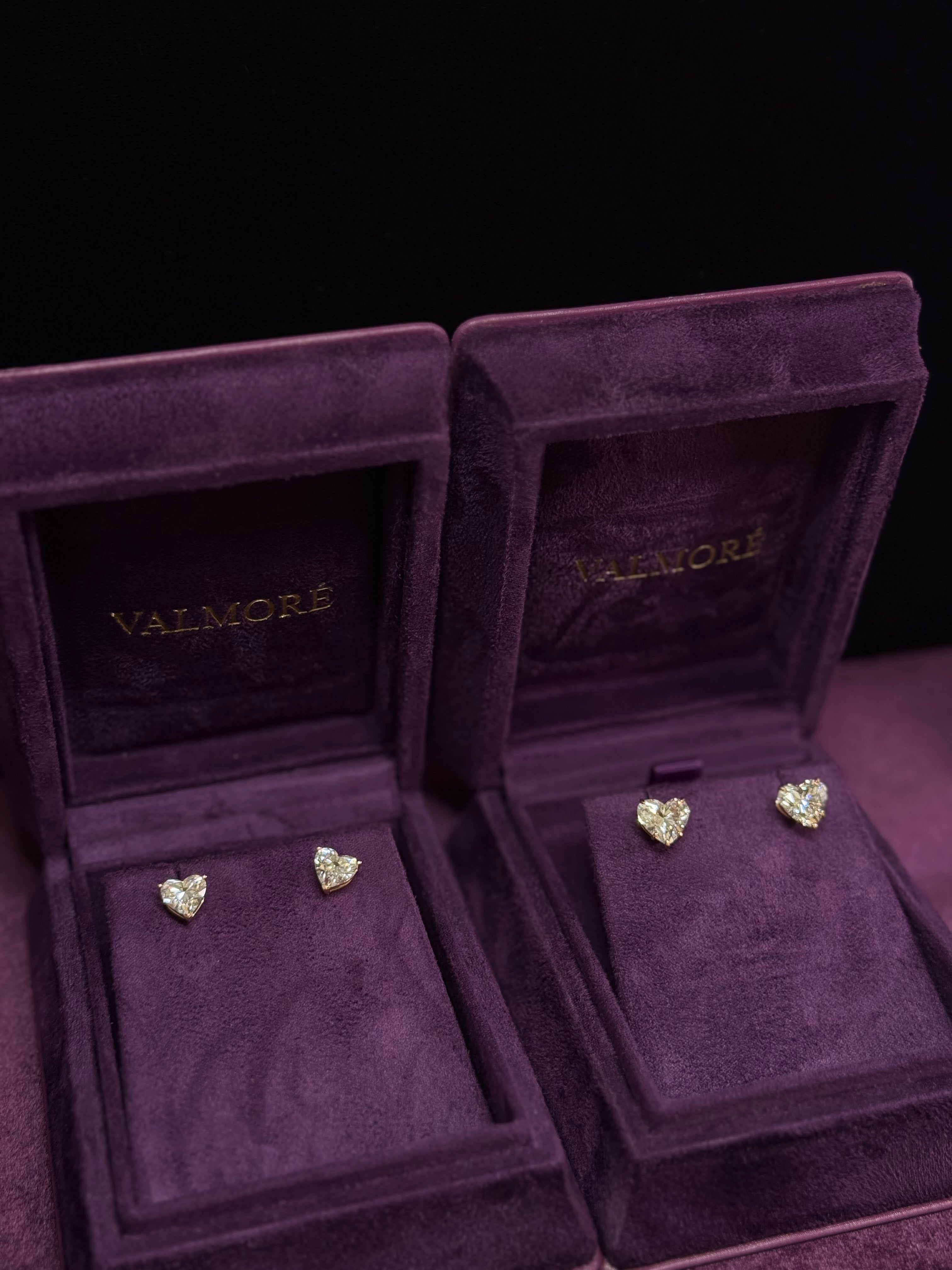 Heart Stud Earrings
