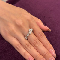 Pear Shape  Eternity Ring