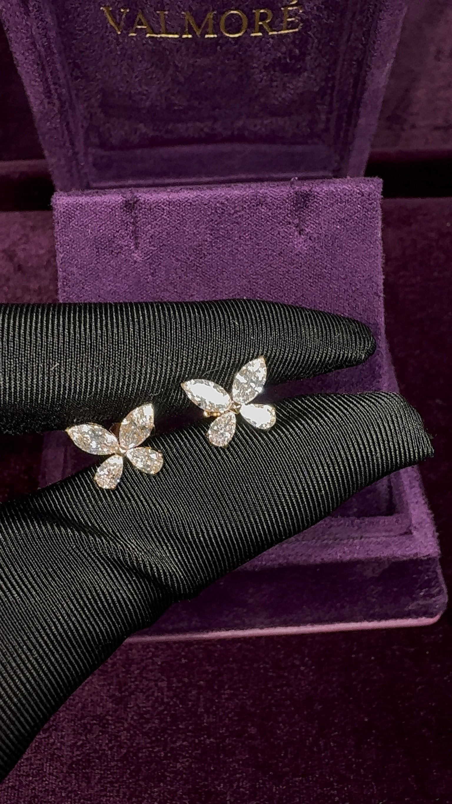 VALMORÉ Butterfly Stud Earrings