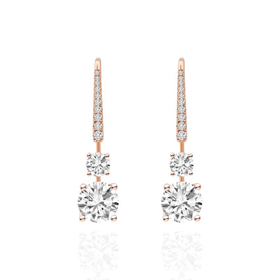 Round Cascade Earrings