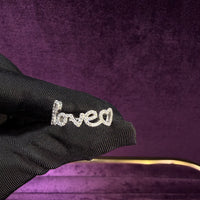 LOVE Pave Ring