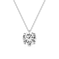 Round Solitaire Pendant