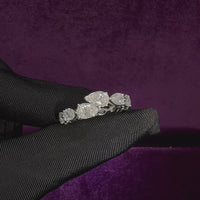 Pear Shape  Eternity Ring