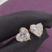 Heart Stud Earrings