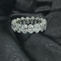Oval Full Eternity Ring 0.3ct each