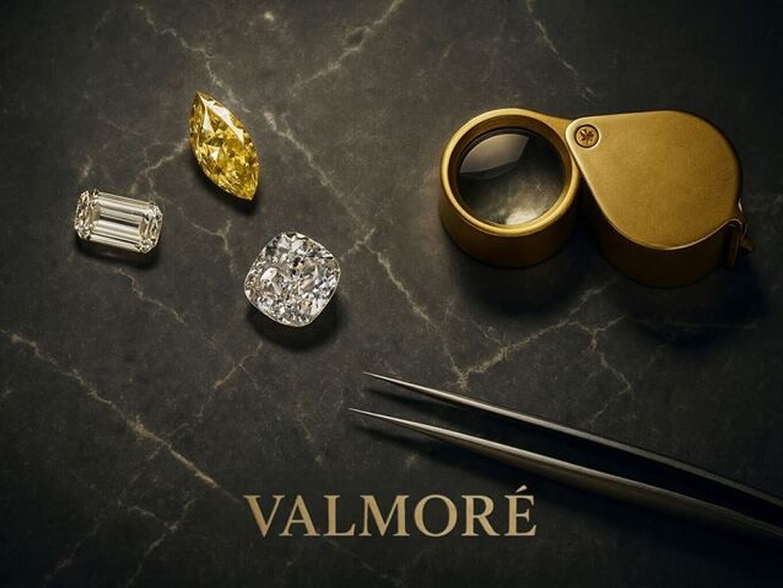 VALMORÉ — ルースの選定と鑑定